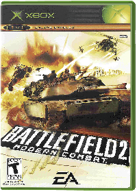Battlefield 2 Modern Combat Xbox US box art